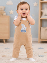 Niki Nova Baby Dungaree Romper Set Soft Cotton for All Babies