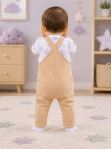 Niki Nova Baby Dungaree Romper Set Soft Cotton for All Babies