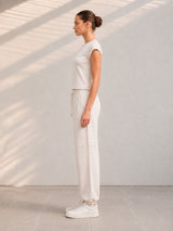 Zarelle Women's Cotton Top and Jogger Co-Ord Set