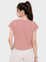 Zarelle Women's Modal Relaxed Fit T-Shirt