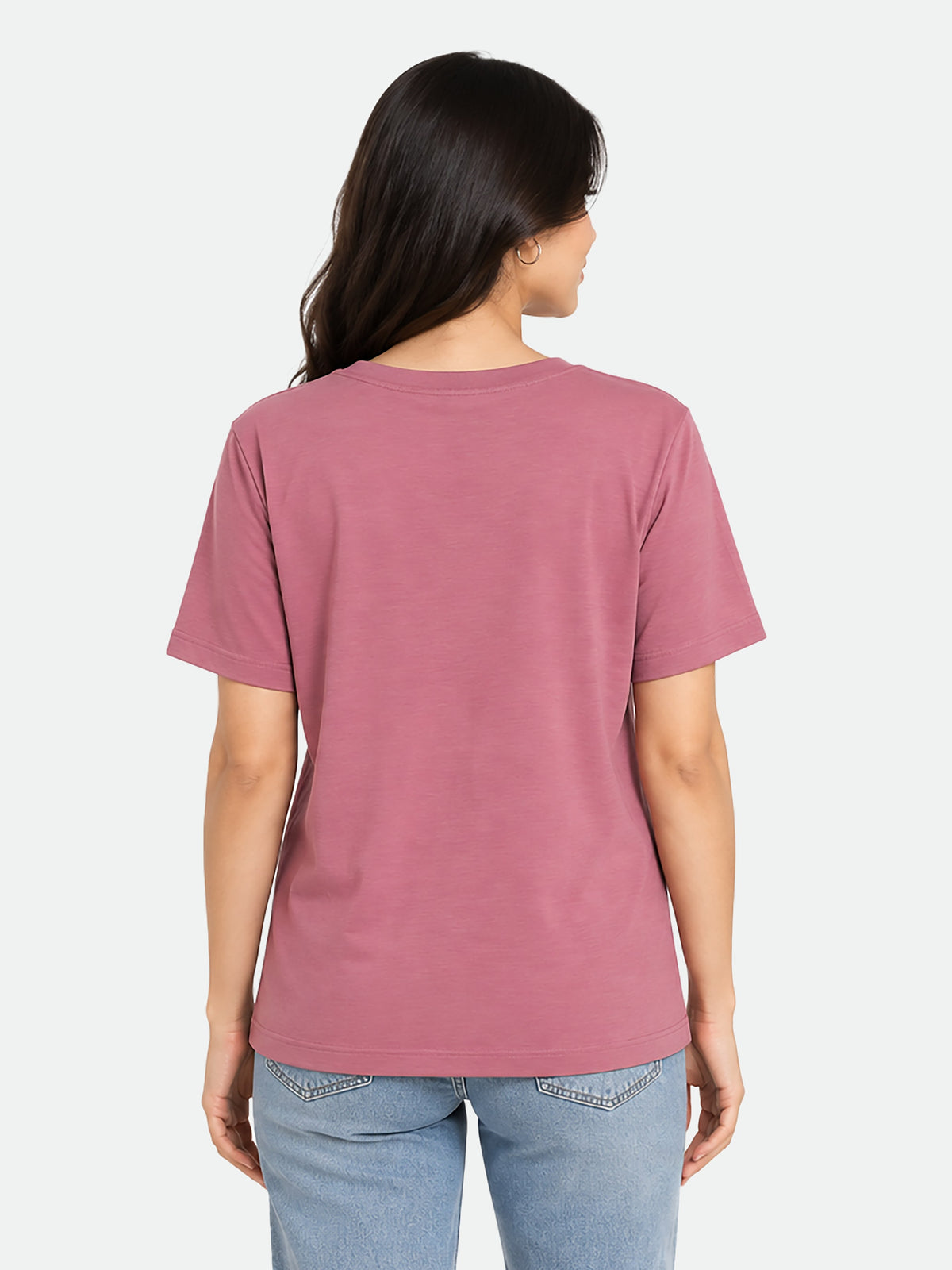Zarelle Women's Cotton Regular Fit Graphic Printed T-Shirt