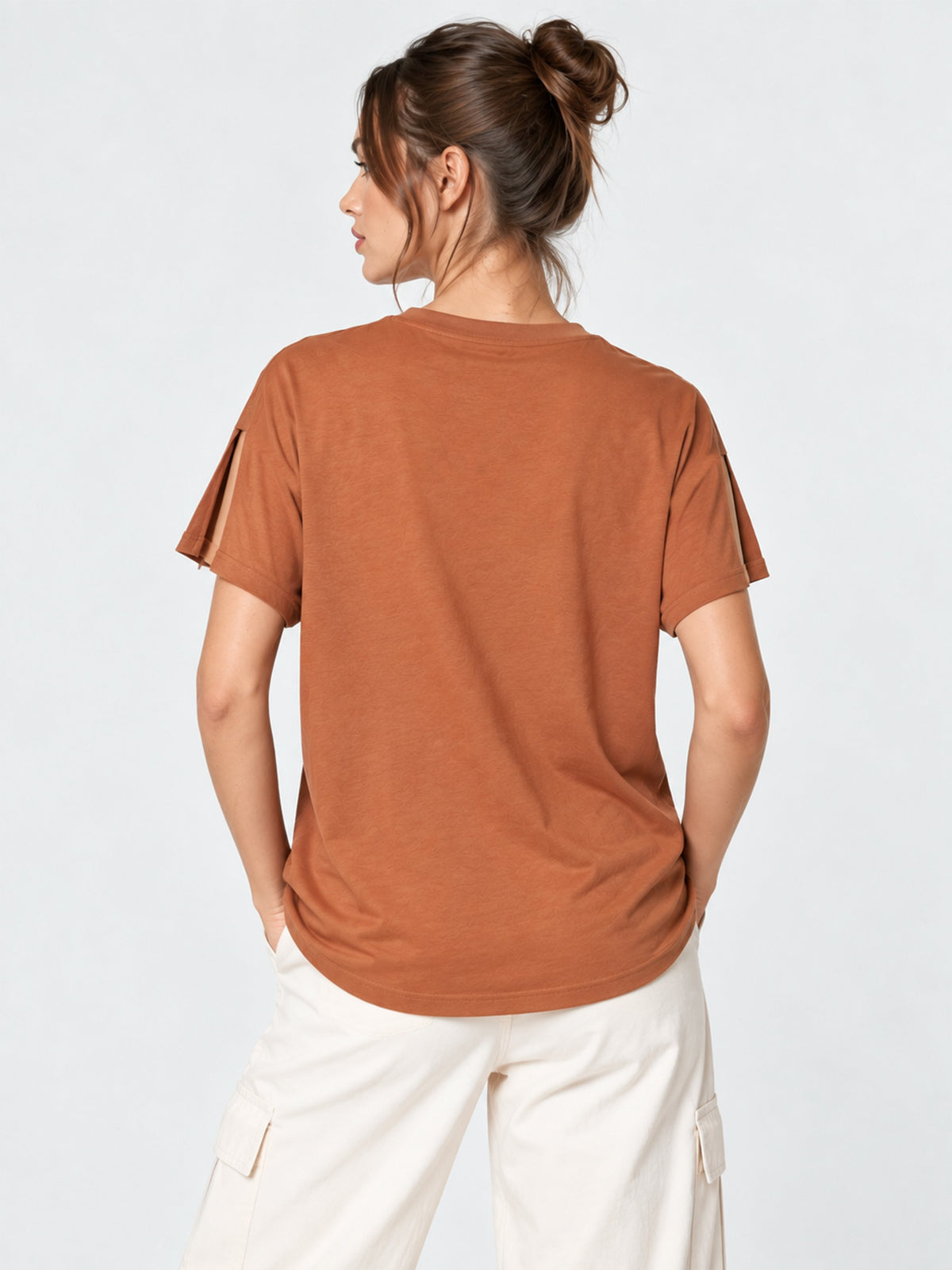 Zarelle Women's Cotton Relaxed Fit Graphic Printed T-Shirt