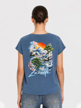 Zarelle Women's Modal Relaxed Fit T-Shirt