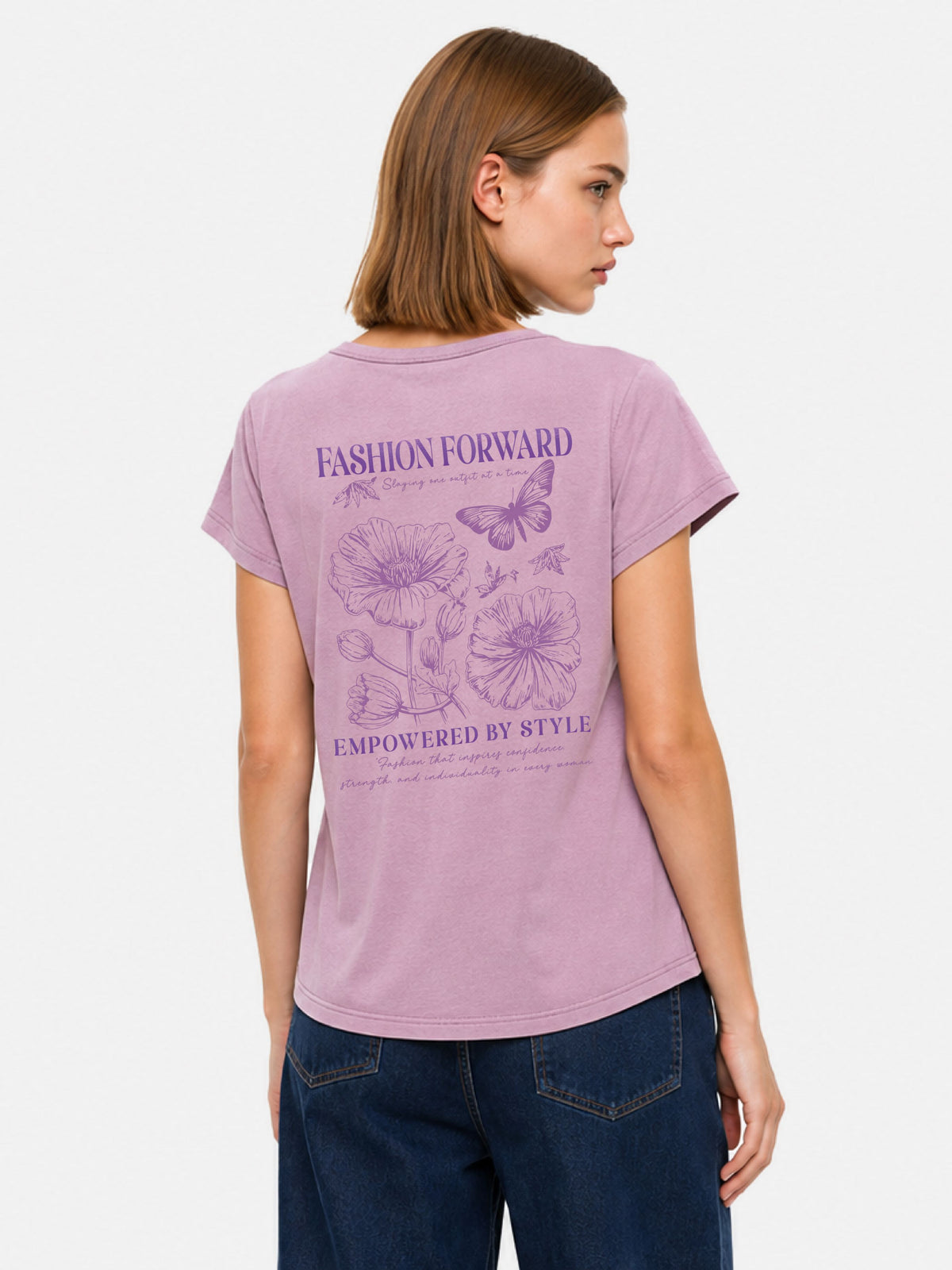 Zarelle Women's Modal Regular Fit T-Shirt