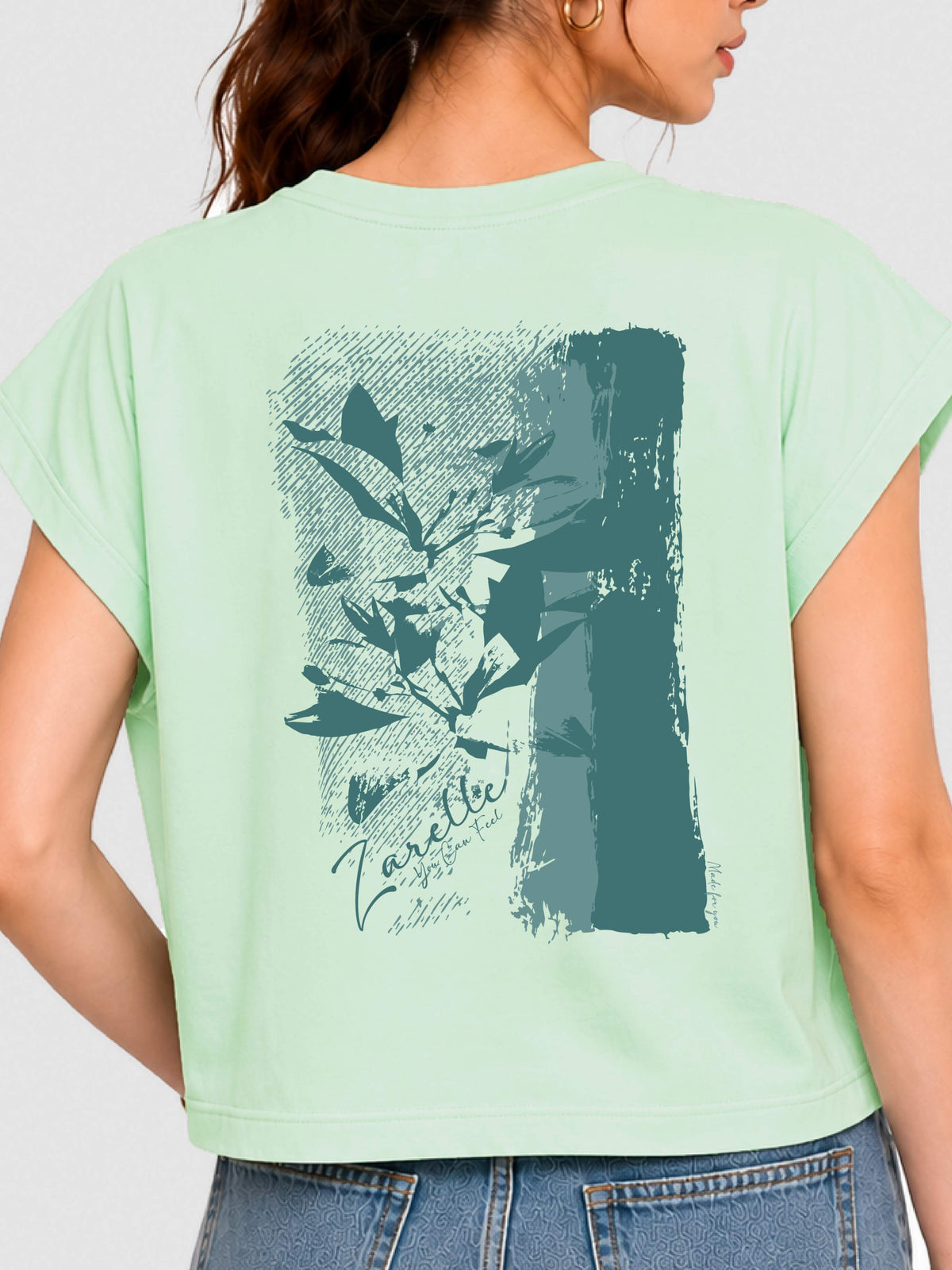 Zarelle Women's Modal Relaxed Fit T-Shirt