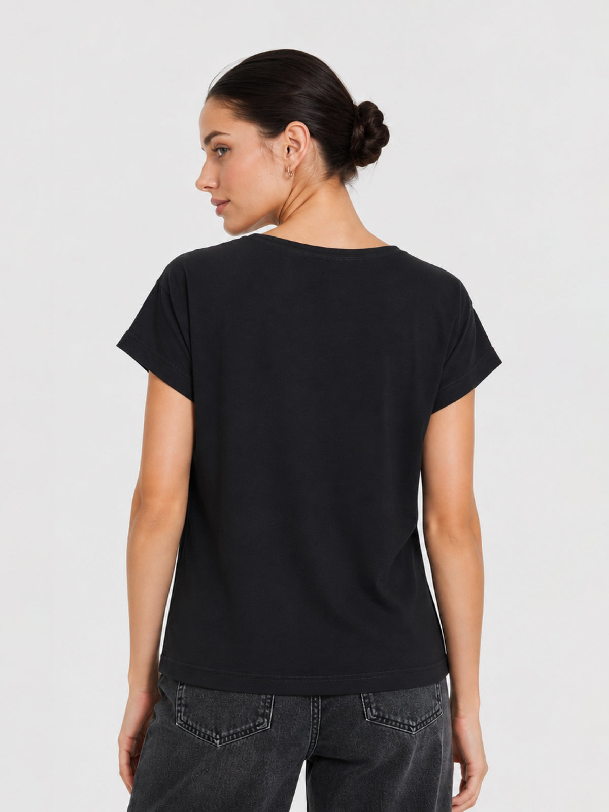 Zarelle Women's Soft Cotton Regular Fit Top