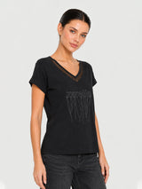 Zarelle Women's Soft Cotton Regular Fit Top