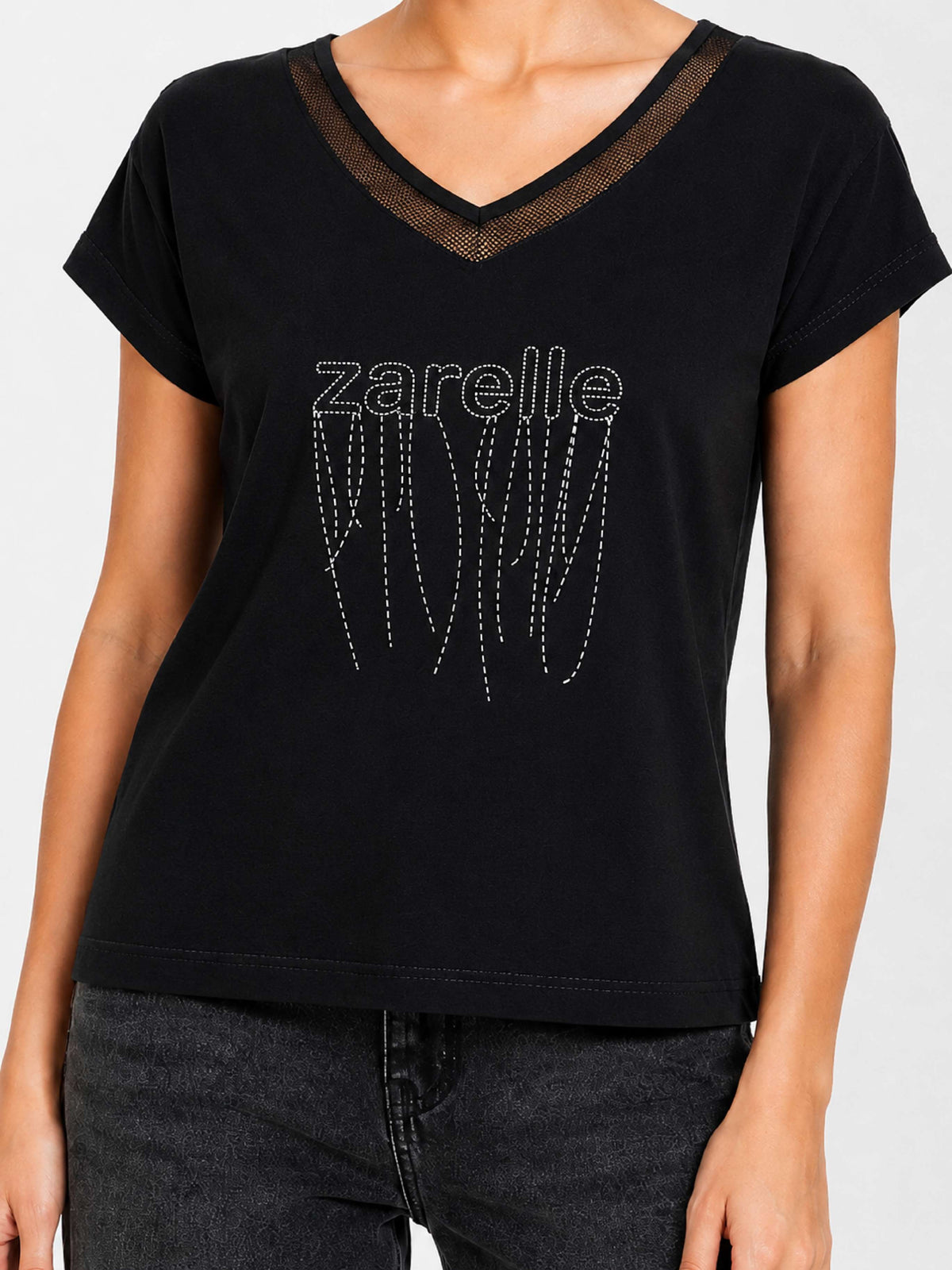 Zarelle Women's Soft Cotton Regular Fit Top