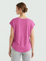 Zarelle Women's Soft Cotton Relaxed Fit Top