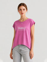 Zarelle Women's Soft Cotton Relaxed Fit Top