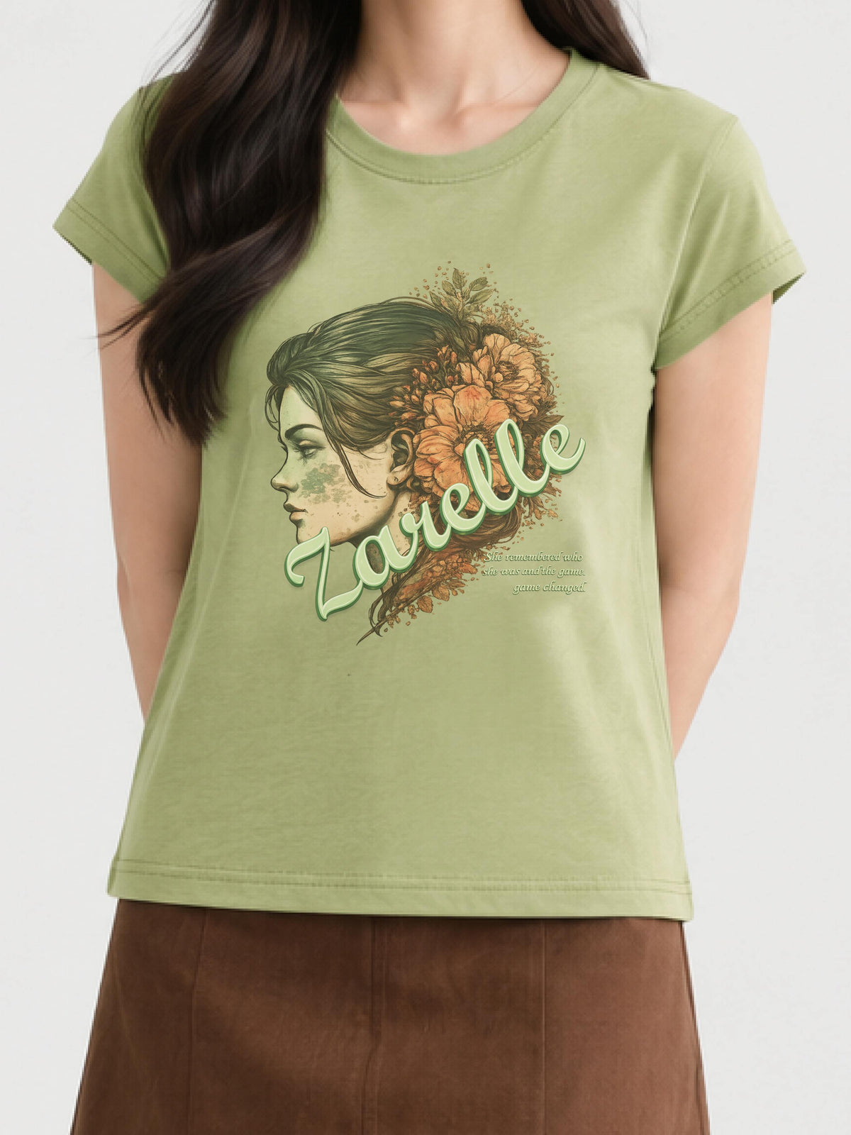Zarelle Women's Soft Cotton Regular Fit Top