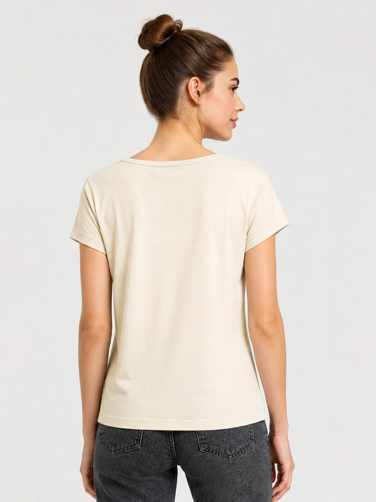 Zarelle Women's Soft Cotton Regular Fit Top