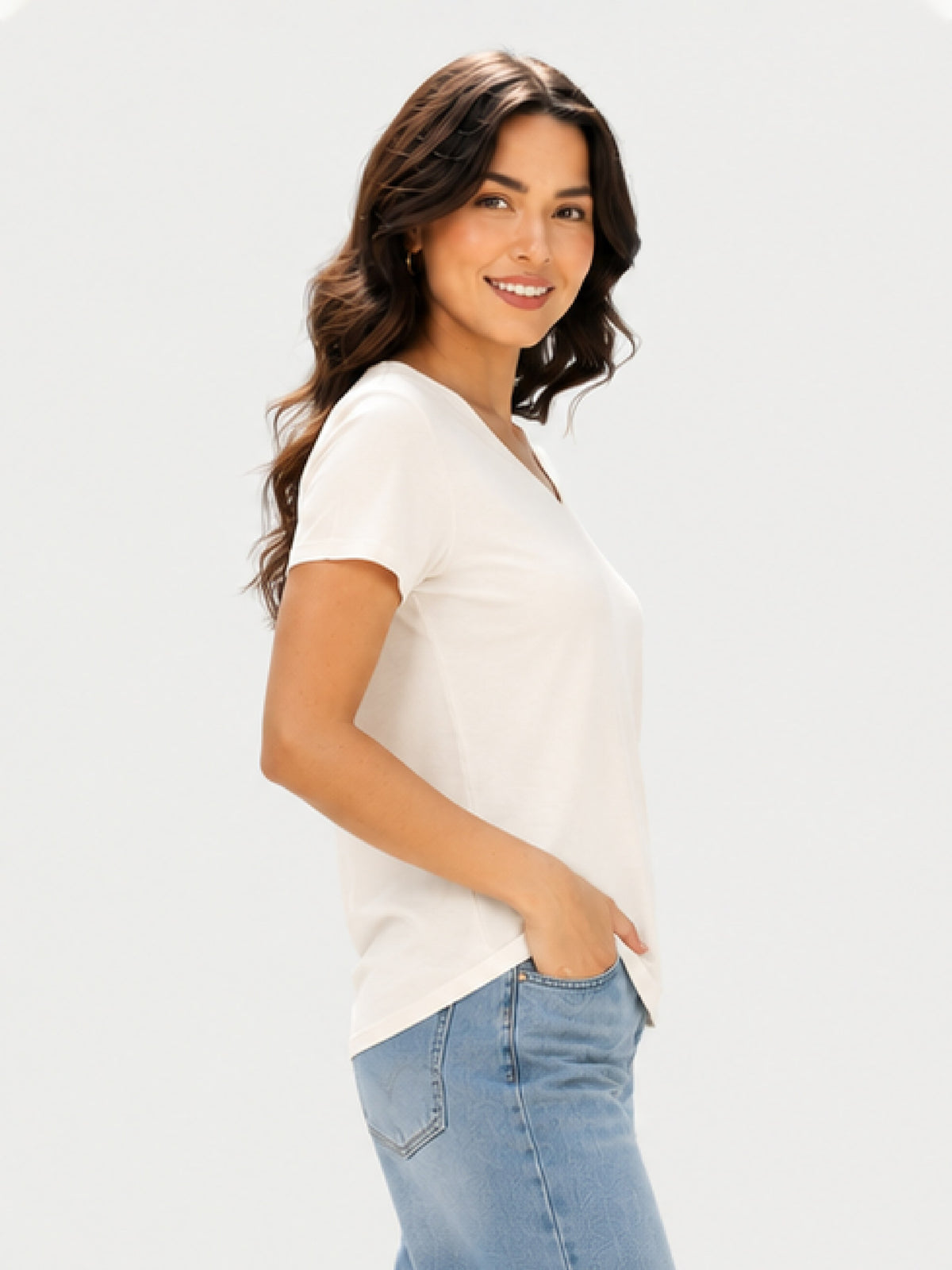 Zarelle Women's Soft Cotton Regular Fit Top