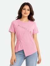 Zarelle Women's Cotton Regular Fit Top
