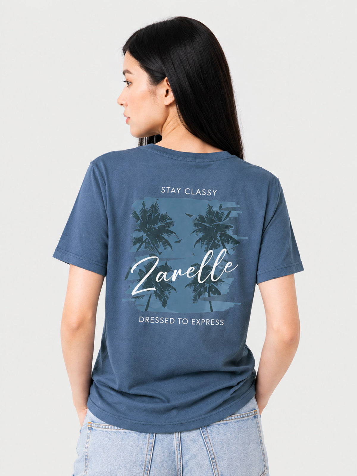 Zarelle Women's Modal Regular Fit T-Shirt