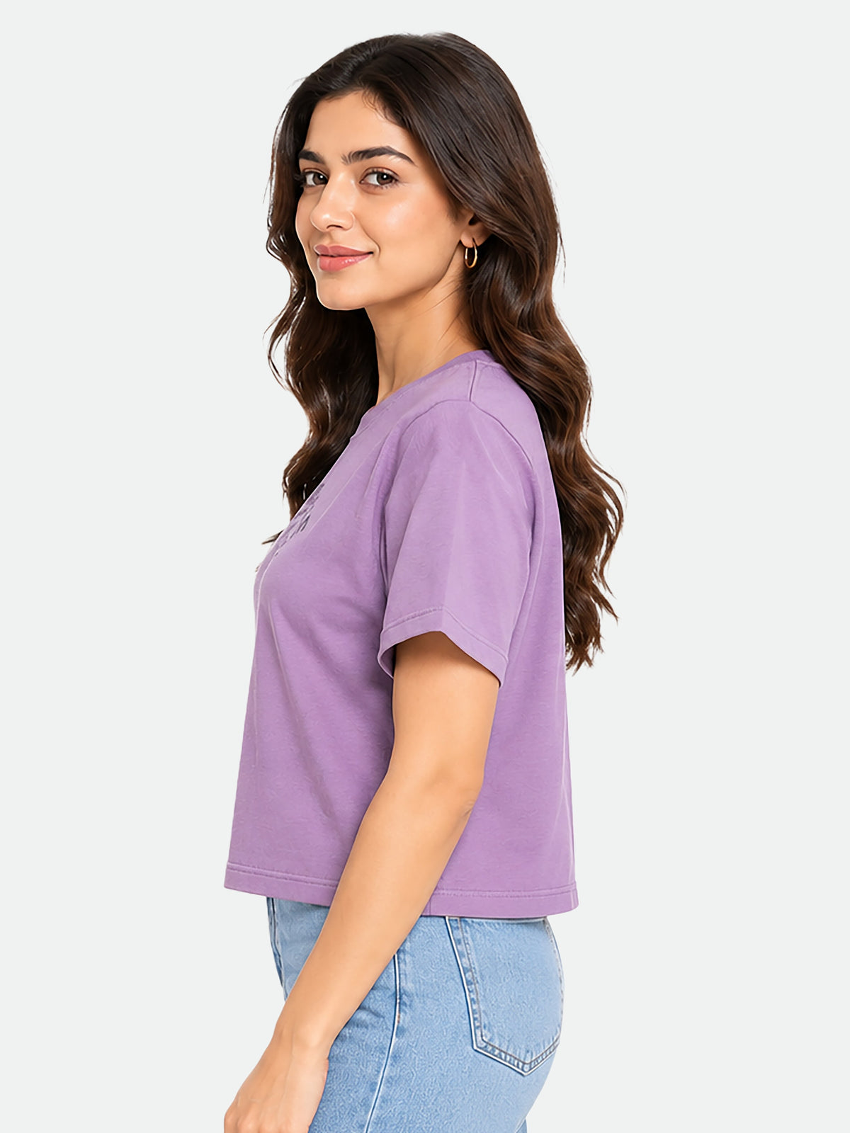 Zarelle Women's Cotton Relaxed Fit Graphic T Shirt