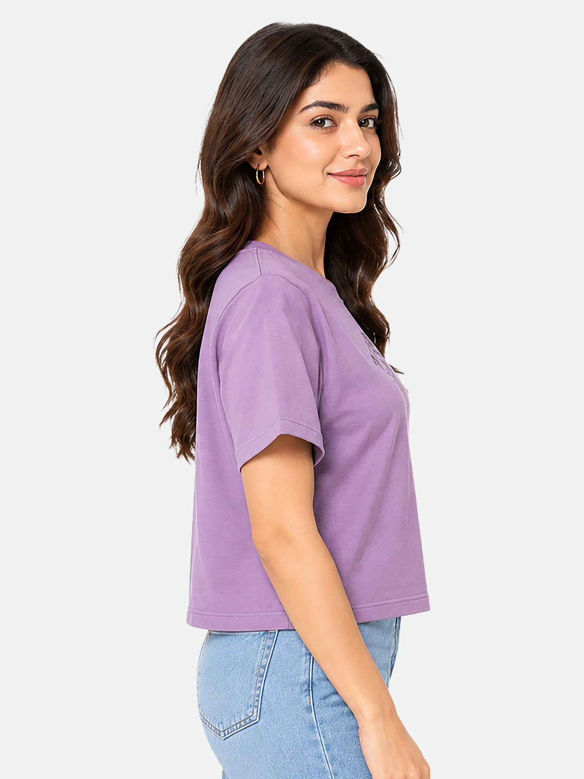 Zarelle Women's Cotton Relaxed Fit Graphic T Shirt
